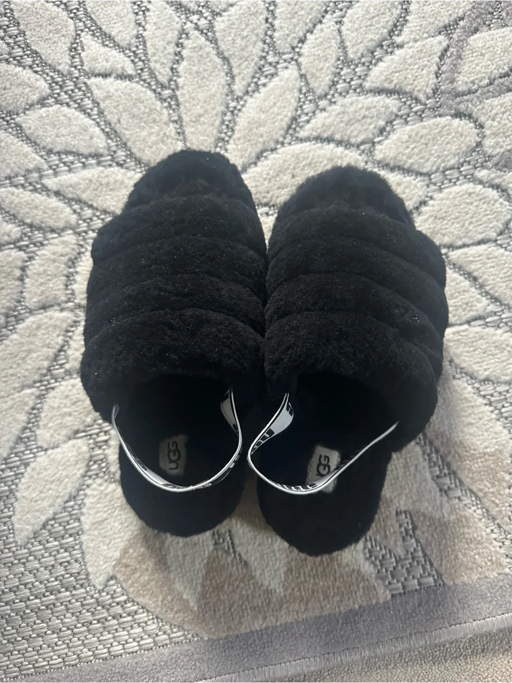 UGG black slippers